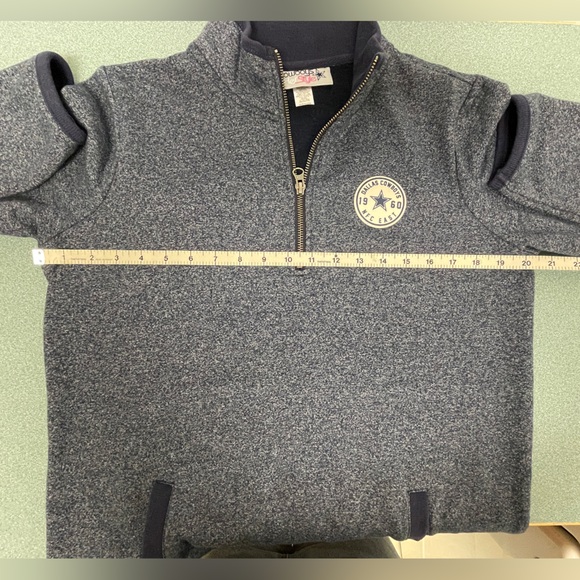 Dallas Cowboys Her Style Club Collection 1/4 Zip Pullover Women’s Medium - Picture 5 of 8